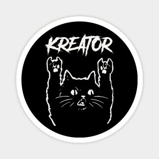 kreator metal cat Magnet